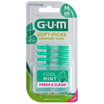 Gum GUM Soft-Picks COMFORT FLEX Medium MINT 80 st