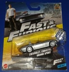 2016 *** 20. FF5 CHEVROLET CORVETTE GRAND SPORT (MOC) *** FAST & FURIOUS MATTEL