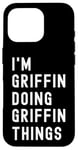 Coque pour iPhone 16 Pro Je Suis Griffin Qui Fait Des Choses à Griffin