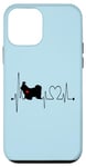 Coque pour iPhone 12 mini Shih Tzu Dog Heartbeat EKG Funny Dogs Amoureux et propriétaire