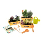 Smoby - Silence ca Pousse - Jardinieres - Accessoires de Jardinage + Livret Explicatif Inclus - Des 5 Ans - 870308