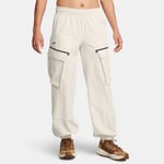 Pantalon cargo Under Armour Unstoppable pour femme Summit Blanc / Noir S