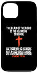 iPhone 13 Psalms 111:10 Bible Verses Scripture Case