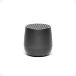 Mini Enceinte Bluetooth Portable Mino+, Micro Mains-Libre Et Déclencheur Selfie, Rechargeable Sans Fil Pour Pc Et Smartphone - Gun Metal