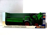 Wader Traktorgraver Med Henger, "Farmer Technic" - 37770