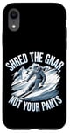 Coque pour iPhone XR Shred The Gnar, Not Pants Ski de piste