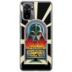 ERT GROUP Coque de téléphone Portable pour Xiaomi REDMI Note 10/ 10S Original et sous Licence Officielle Star Wars Motif Darth Vader 027 adapté à la Forme du téléphone Portable, Coque en TPU