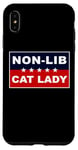 Coque pour iPhone XS Max Non-Lib Cat Lady – Funny Anti-Woke USA