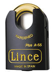 Lince - Cadenas de haute sécurité monobloc rectangulaire | Plus-A 55 | Avec une Hauté Résistance aux Attaques et à la Corrosion.