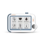 Check Me Pro | Alt-i-ett. EKG, SpO2, Puls og temperatur mm. Enkel analyse og deling via Bluetooth til APP.