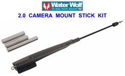 WATER WOLF 2.0 UNDER WATER CAMERA MOUNT STICK KIT PREDATOR FISHING ACCESSORY