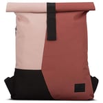 Johnny Urban Sac à Dos Roll Top Femmes & Hommes Rouge Rose - Oskar - Sac de Sport Antivol pour Voyage & Travail - Sac de Gym Chic - Résistant à l'eau