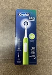 Oral B Pro Junior Electric Rechargeable Toothbrush Kids 6+ Green Tooth Care