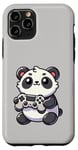 Coque pour iPhone 11 Pro Amoureux des animaux de jeu Kawaii Panda