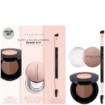 Anastasia Beverly Hills Fluffy and Fuller Looking Brow Kit (Various Shades) - Soft Brown