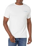 Columbia Men's Graphic T-Shirt, White/Biber, XL