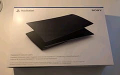 Official PlayStation 5 PS5 Disc Edition Cover Plates - Midnight Black - Sealed