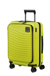 SAMSONITE Intuo Spinner S, Expandable Hand Luggage, 55 cm, 42/48 L, Green (Lime), Green (Lime), Spinner S (55 cm - 42/48 L), Carry-on Luggage