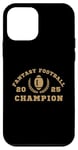 Coque pour iPhone 12 mini Blason du champion de football fantastique 2025