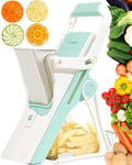 Mandoline Slicer Safe Vegetable Chopper-Julienne Dicer for Kitchen, White1 