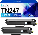 TN247 Compatible Toner Remplacement pour Brother TN 247 TN 243 TN-243BK pour Brother DCP-L3550CDW DCP-L3510CDW MFC-L3750CDW MFC-L3730CDN L3710CW L3770CDW HL-L3210CW L3230CDW L3270CDW (2 Noir).[G77]