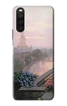 Terrace in Paris Eifel Case Cover For Sony Xperia 10 III