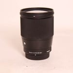 Sigma Used 16mm f/1.4 DC DN Contemporary Lens Micro Four Thirds