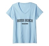 Womens Bondi Beach Australia V-Neck T-Shirt