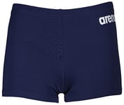 Arena Garçon Boy's Team Swim Solid Short, Navy-white, 6-7 Ans EU