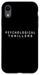 iPhone XR Psychological Thrillers Reader. Psychological Thriller Books Case