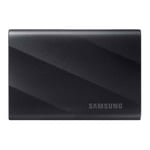 2TB Samsung T9 MU-PG2T0B/EU, Black, Portable External SSD, 3m Drop Resistance, U