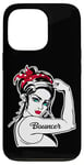 iPhone 13 Pro Female Bouncer Rosie The Riveter Pin Up Girl Bouncer Case