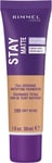 Rimmel London Stay Matte Liquid Mousse Foundation, Good Coverage Soft Beige 