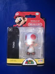 World Of Nintendo - Super Mario Series 2-7 TOAD MUSHROOM 2.5" New Sealed Jakks