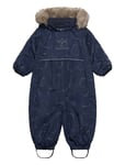 Hmlmoon Tex Snowsuit Sport Coveralls Snow-ski Coveralls & Sets Navy Hummel