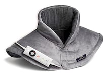 Dreamland Revive Me – Neck & Shoulder Heat Pad, Grey, Fast Heat-up, 3-Hour Adjustable Temperature, Auto Safety Shut-Off, Machine Washable, Specifically for Neck & Shoulder, Size Adjustable, 47 x 52cm