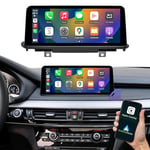 Road Top 10.25 Inch Touchscreen Wireless CarPlay Android Auto for BMW X5 X6 Series F15/F16 2014-2016 Year with NBT System, Car Stereo Multimedia Car Radio Receiver