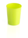 Kimmel Gobelet en plastique pour brosse à dents - Gobelets pour enfants - Incassables - Empilables - Réutilisables - Pour camping, barbecue, pique-nique et extérieur - 180 ml - Citron vert