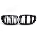 DYBANP Car Front Grille,For BMW E46 3 Series 2-Door Coupe 2003-2006,Car Gloss Black Look Front Bumper Grill Replacement