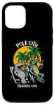 Coque pour iPhone 12/12 Pro Polk City Florida USA Manaté et alligator