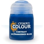 Games Workshop Citadel Pot de Peinture - Contrast Ultramarines Blue (18ml)