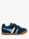 Gola Classics Kids' Harrier Suede Riptape Trainers