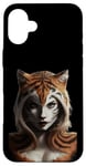 iPhone 16 Plus Fierce Jungle Tiger Spirit Fantasy Artwork Case