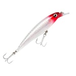 Rapala X-Rap Saltwater Lure with Two No. 3 Hooks, 1.2-1.8 m Swimming Depth, 10 cm Size, Red Head UV