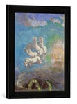 Kunst für Alle 'Encadré Image de Odilon Redon The Chariot of Apollo, c.1905–14, d'art dans Le Cadre de Haute qualité Photos Fait Main, 30 x 40 cm, Noir Mat
