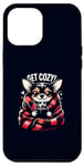 iPhone 12 Pro Max Get Cozy Chihuahua Hot Cocoa Chocolate Coffee Cold Weather Case