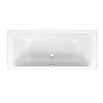 Select - Baignoire encastrable Duo, 180x80 cm Glaze Plus, blanc 3473-000PLUS - Bette