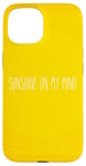 Coque pour iPhone 15 Rae inspiré Dunn Hey Sunshine on my mind Summer Vacation