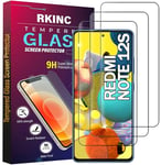 RKINC Verre Trempé [Lot de 3] pour Xiaomi Redmi Note 12S, Film Protection écran, Dureté 9H 0,33 mm HD Glass [sans Bulles d'air][Résistant aux rayures][Garantie à vie]