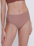 Sloggi ZERO Feel 2.0 High Waist Briefs - Cacao Brown, Brown, Size M, Women